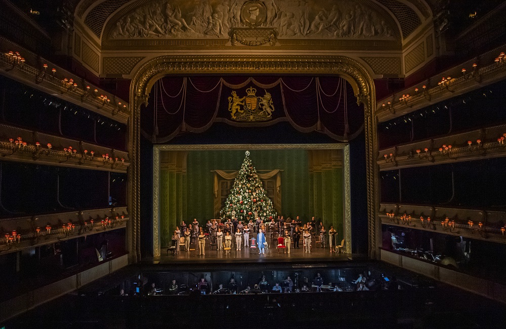 Royal Opera Christmas Concert online review pajama party around the